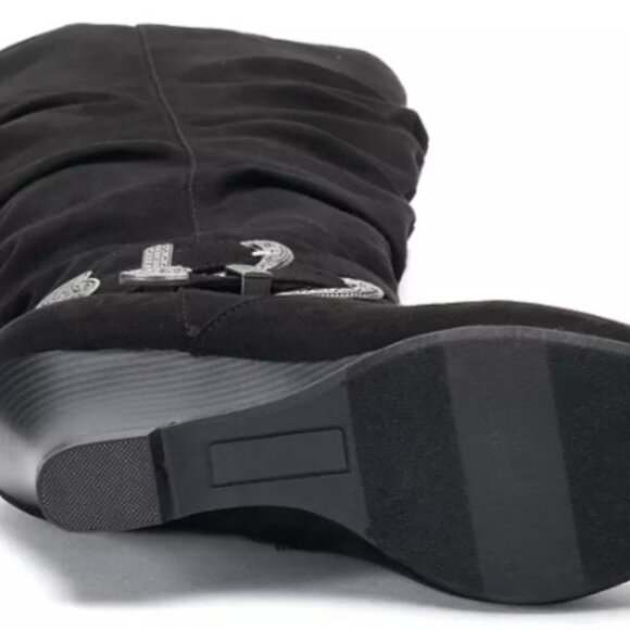 SO® Limousine Women's Tall Wedge Boots - Picture 3 of 5